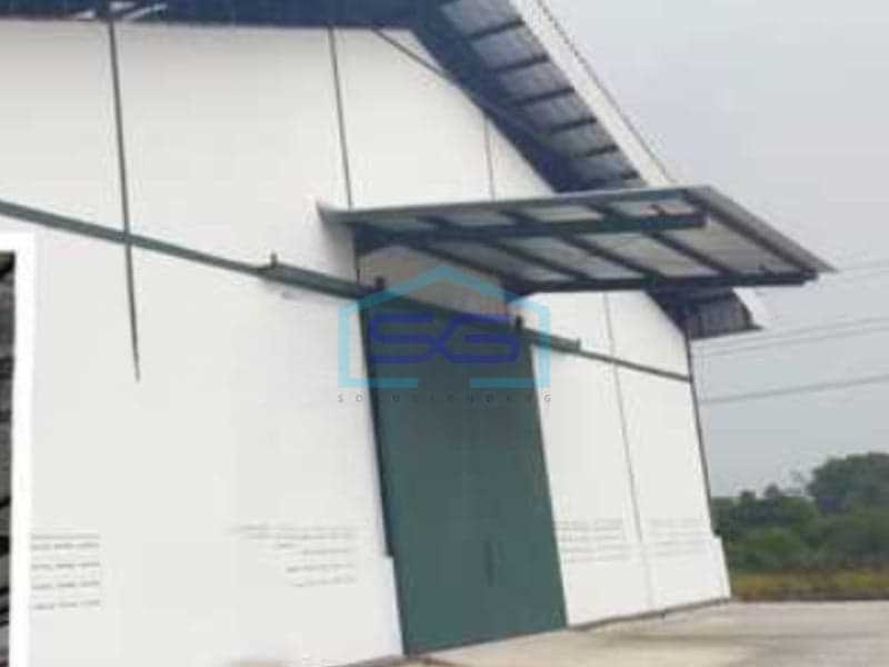 Disewakan Gudang Zona Industri Lokasi di Cikande Serang Luas Tanah 1056 m²
