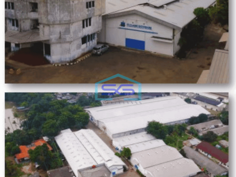Disewakan Gudang Di Cikokol Tangerang Luas Bangunan 12261m2
