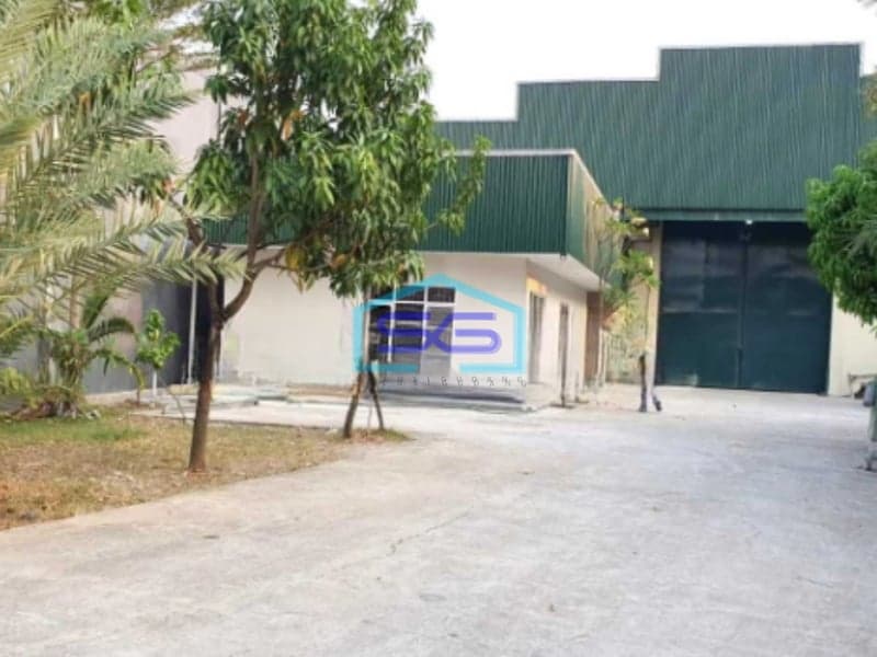 Disewakan Gudang Siap Pakai Dekat Bandara Sepatan Tangerang LB 1100m2