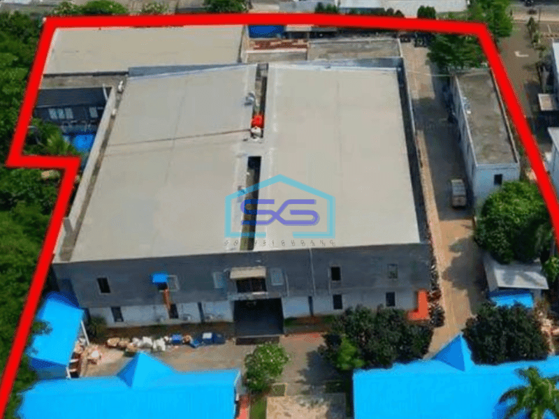 Dijual Pabrik Ada Kantor Di Jl Raya Puspitek Tangerang Selatan LT 6500m2