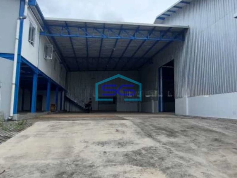 Dijual Gudang Bangunan Baru Di Jln. Bazoka Raya Joglo Karang Tengah Ciledug Tangerang LT 1550m2