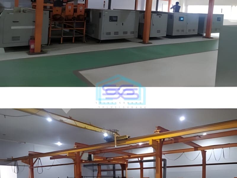 Dijual Pabrik Luas Bangunan  2500 m² Lokasi Cikarang Bekasi