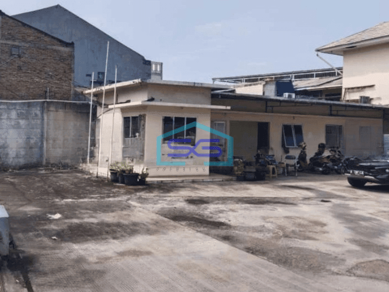 Dijual Gudang Ada Kantor Akses Container 40 Feet Lokasi Jurumudi Tangerang