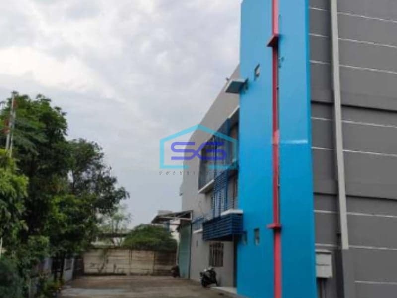 Disewakan Bangunan Gudang Dalam Kawasan Industri Bekasi Lokasi Strategis LB 9380m2