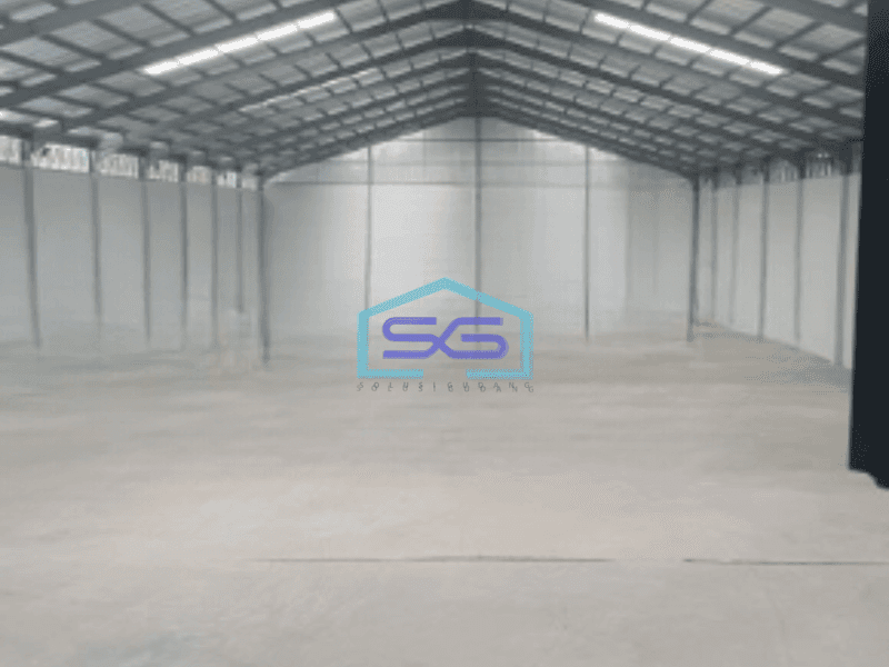 Dijual Gudang Ada Loading Dock Luas Bangunan  2100 m² di Tangerang