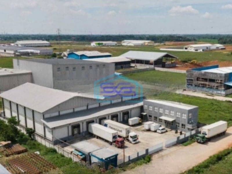 Dijual Gudang Blessindo Aman Dan Bebas Banjir di Legok Tanggerang Luas Bangunan  612 m²