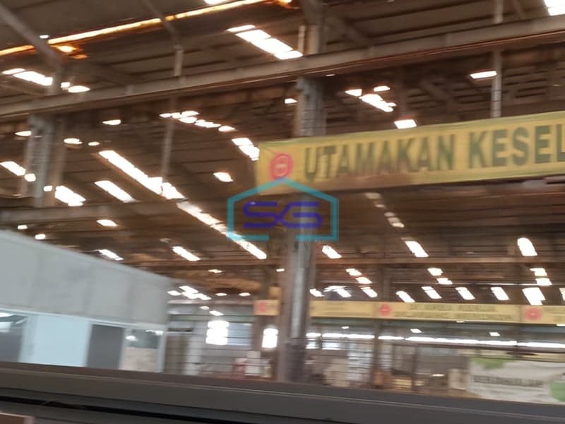 Dijual Pabrik Luas Bangunan  33000 m²  Lokasi Bebas Banjir di Jayanti Tangerang