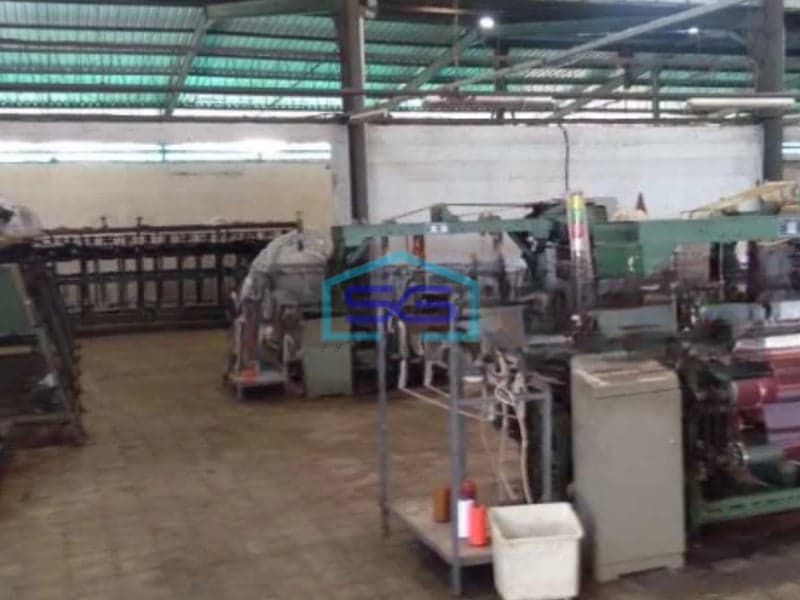 Dijual Pabrik Siap Pakai Luas Bangunan  3372 m² Lokasi Batang Jawa Tengah