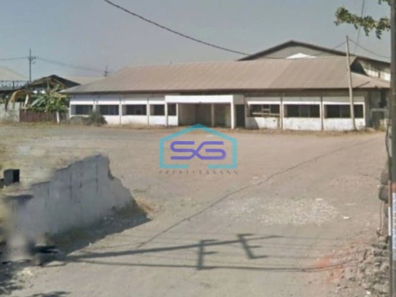 Disewakan Lahan Tanah Nol Jalan Raya Gilang Krian Sidoarjo Jawa Timur LT 6300m2