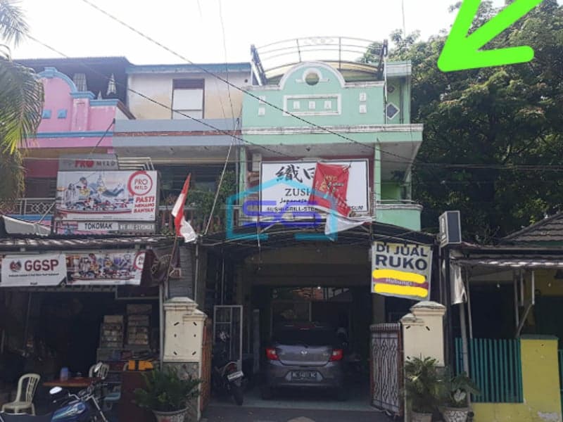 Dijual Ruko Jalan Mayor Santoso Kamboja Palembang Luas Bangunan 180m2