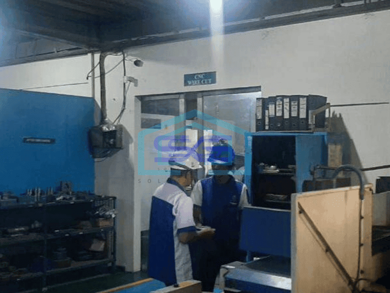 Gudang / workshop cipondoh, bebas banjir, akses kontainer 40g