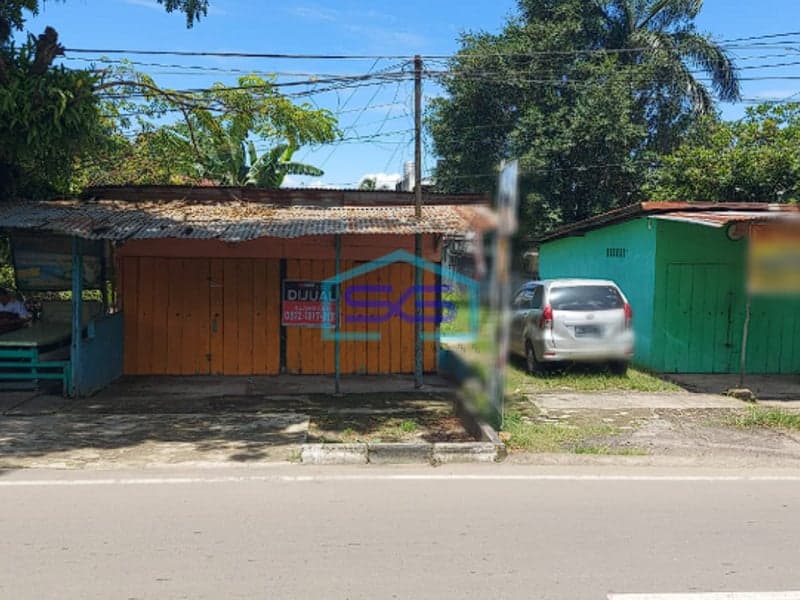 Dijual Tanah Strategis + Bonus Rumah & Kios di Jalan RE. Martadinata, Palembang