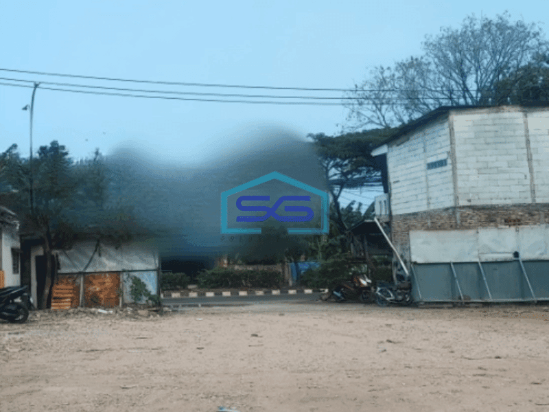Disewakan Gudang Luas Bangunan 1500 m² di Pinggir Jalan Jurumudi Tangerang