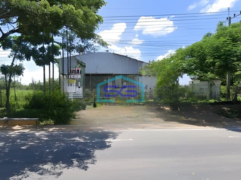 Dijual Tanah Luas 3309 m2 + Gudang SHM di Jl. Raya Bancar Margosuko Bancar Tuban Jawa Timur