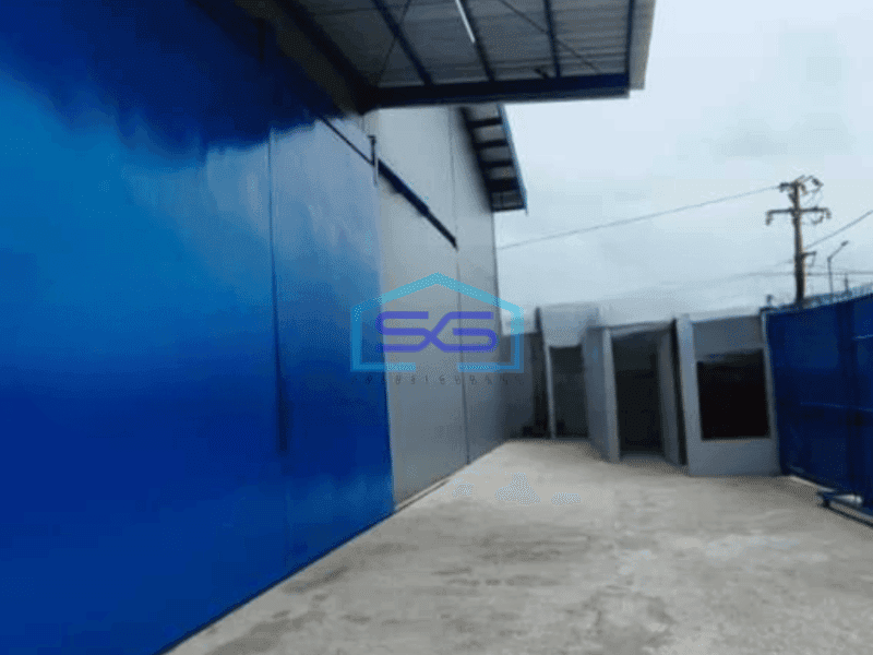 Dijual Gudang Siap Pakai Luas Bangunan  480 m² di Kapuk Kamal Jakarta Barat