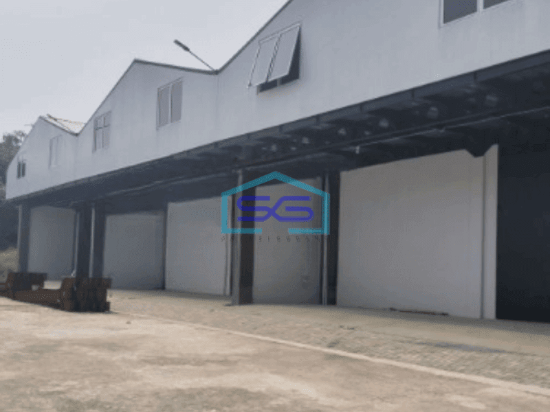 Disewakan Gudang Luas Bangunan 486 m² Akses Container 40 Feet di Tigaraksa Tangerang