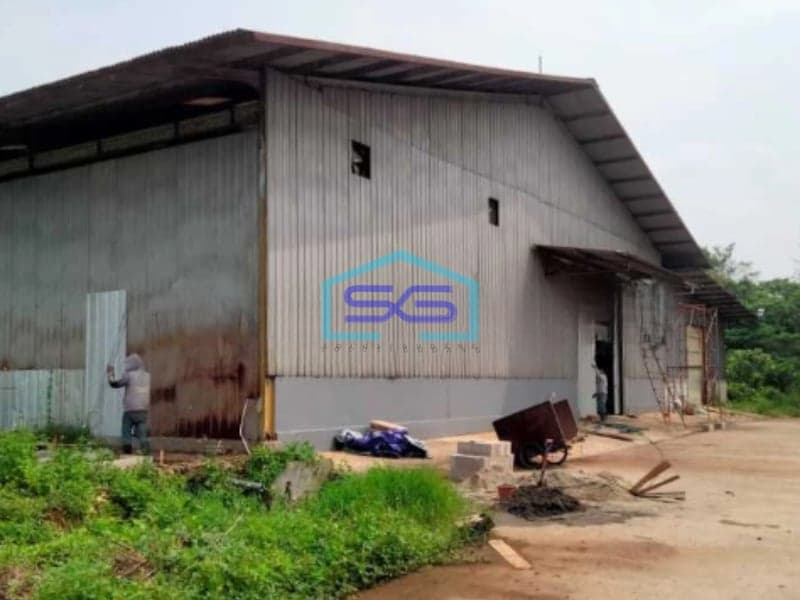 Disewakan Gudang Siap Pakai Lokasi Strategis Di Ciakar Panongan Tangerang Luas Bangunan  1850 m²