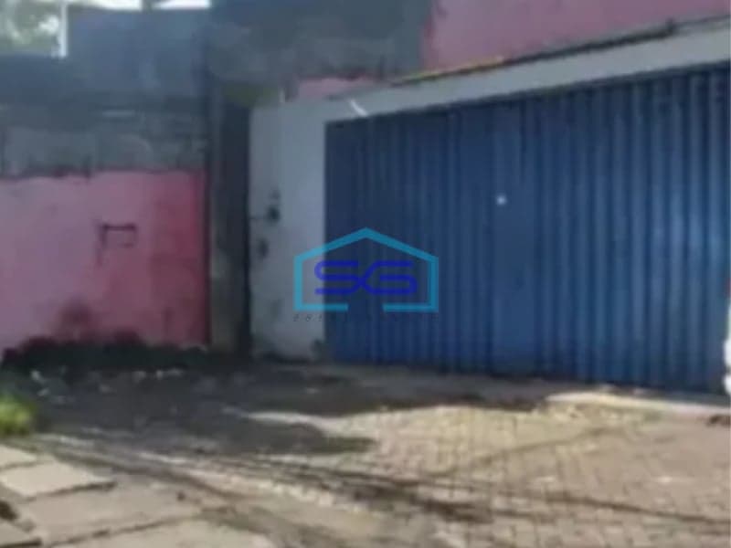 Disewakan Bangunan Gudang di Pinggir Jalan Raya Sukomanunggal Surabaya LB 196m2